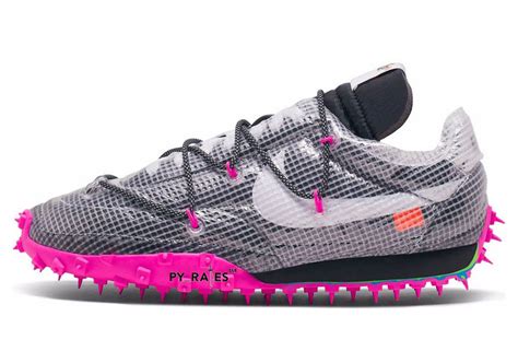 nike waffle racer off-white uomo|off white fuchsia sneakers.